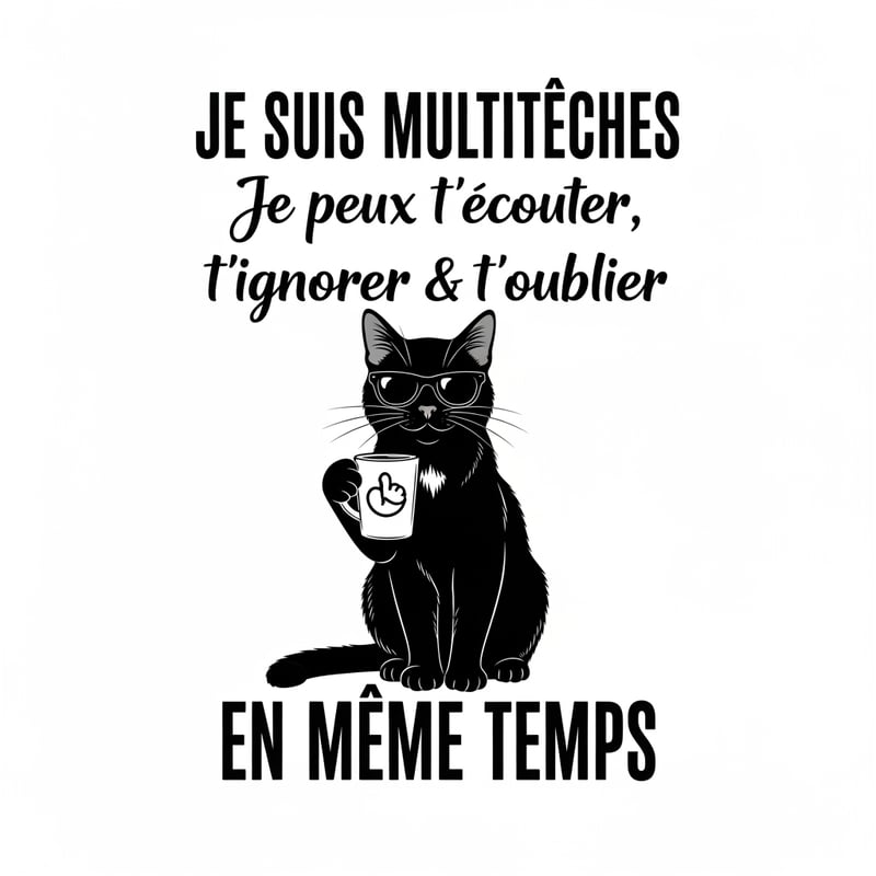 Bold Fonts and Black Cat Design
