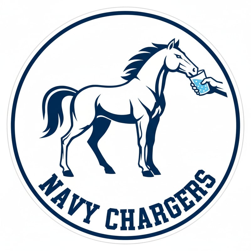 Modern Sports Team Horse Logo