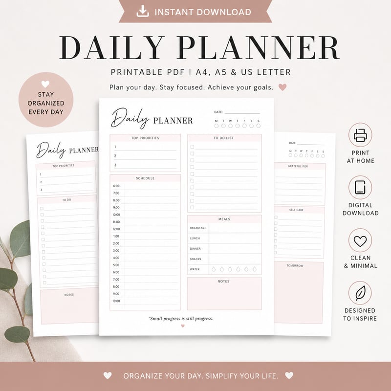 Professional Etsy Digital Download Design