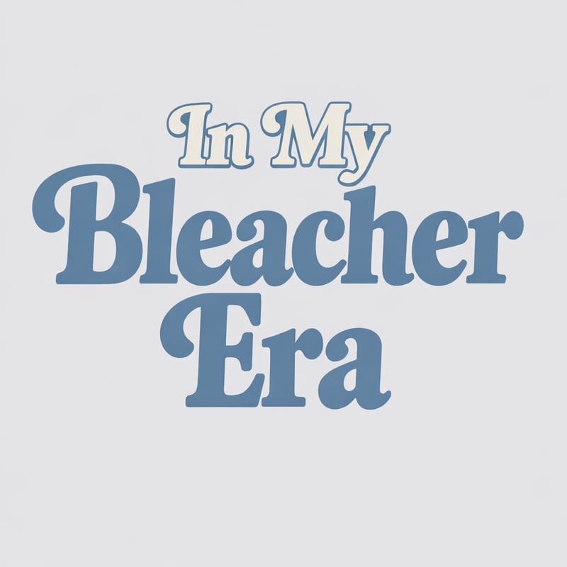 Retro Serif Text T-Shirt Design