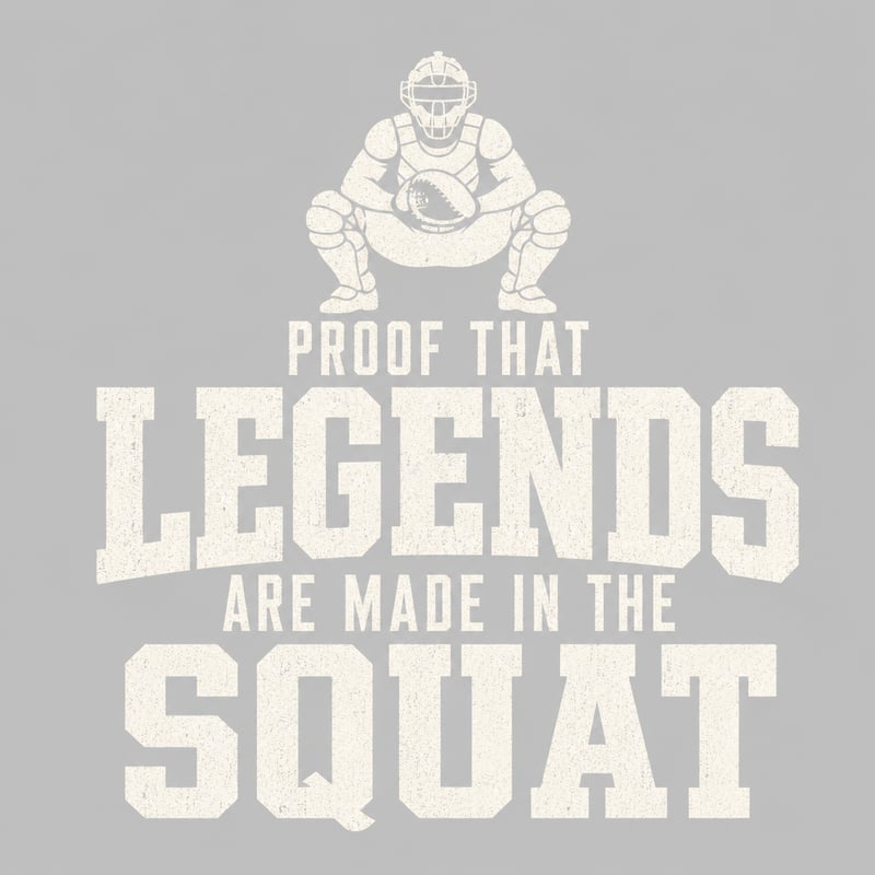 Retro Catcher T-Shirt Graphic