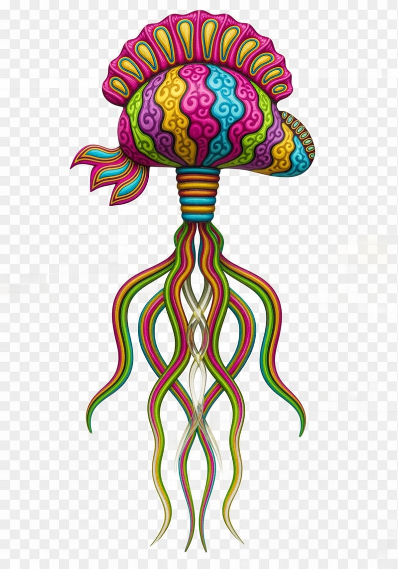 Alebrije Portuguese Man O’ War Creature