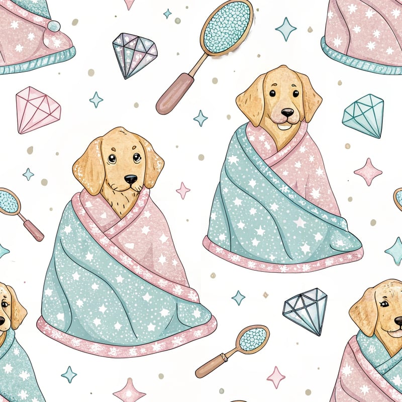Cozy Dogs with Shimmering Comfort