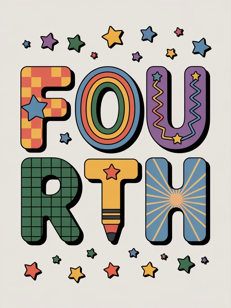 Fourth Grade Spelling Graphic