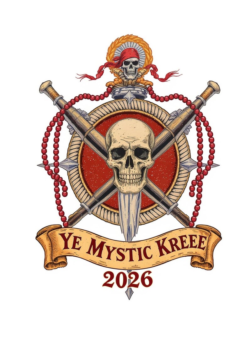 Classic Naval Flag Crest Design