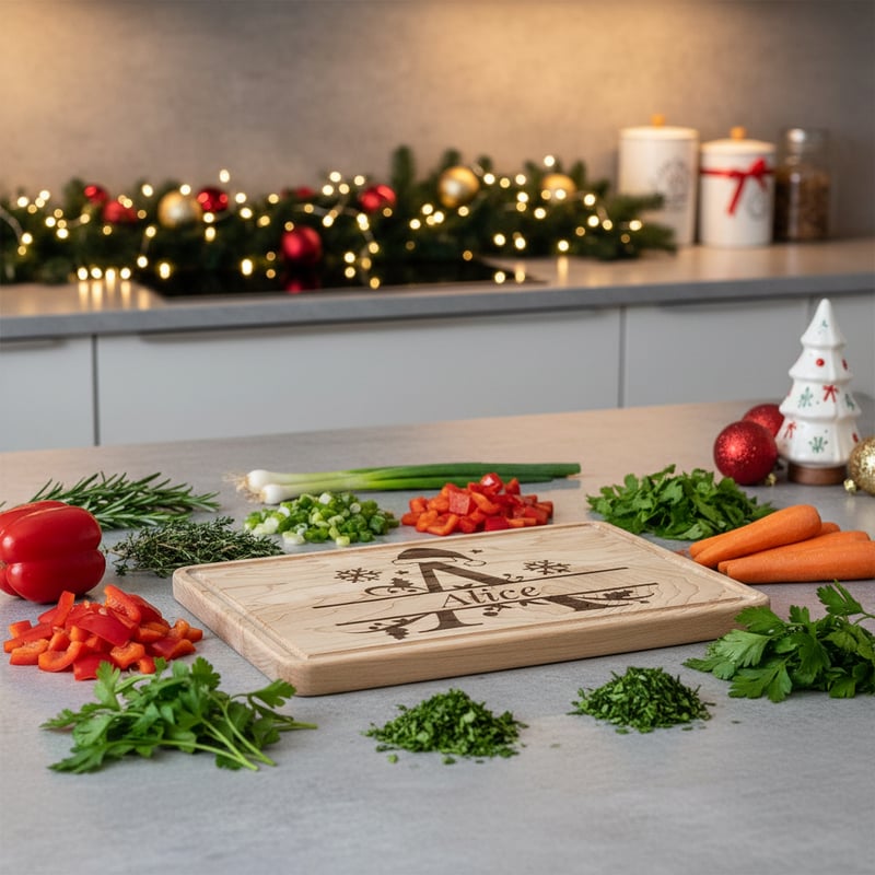 Engraved Wooden Chopping Board