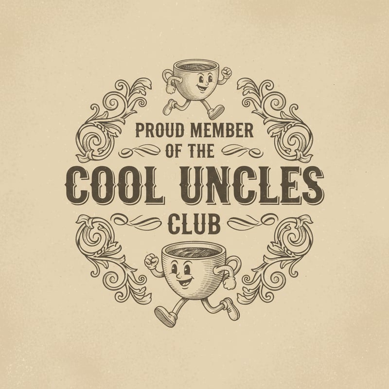 Vintage Coffee Club Ink Design