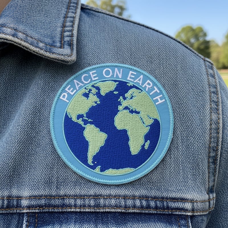 Peace on Earth Globe Patch