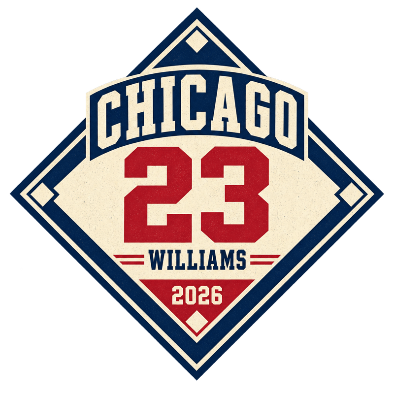 Minimalist Vintage Baseball Emblem 2026