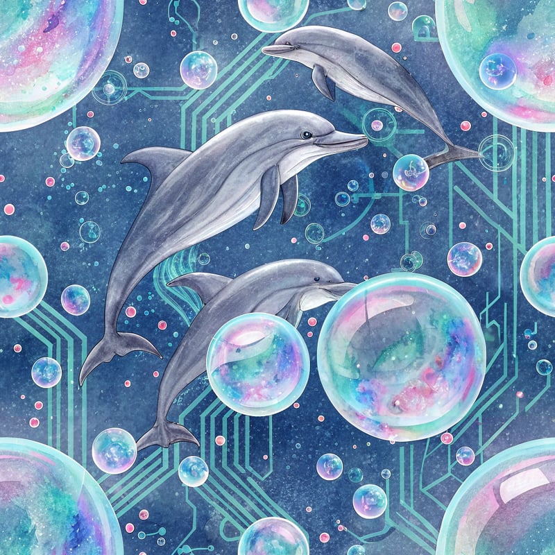 Dolphins with Holographic Circuit Bubbles