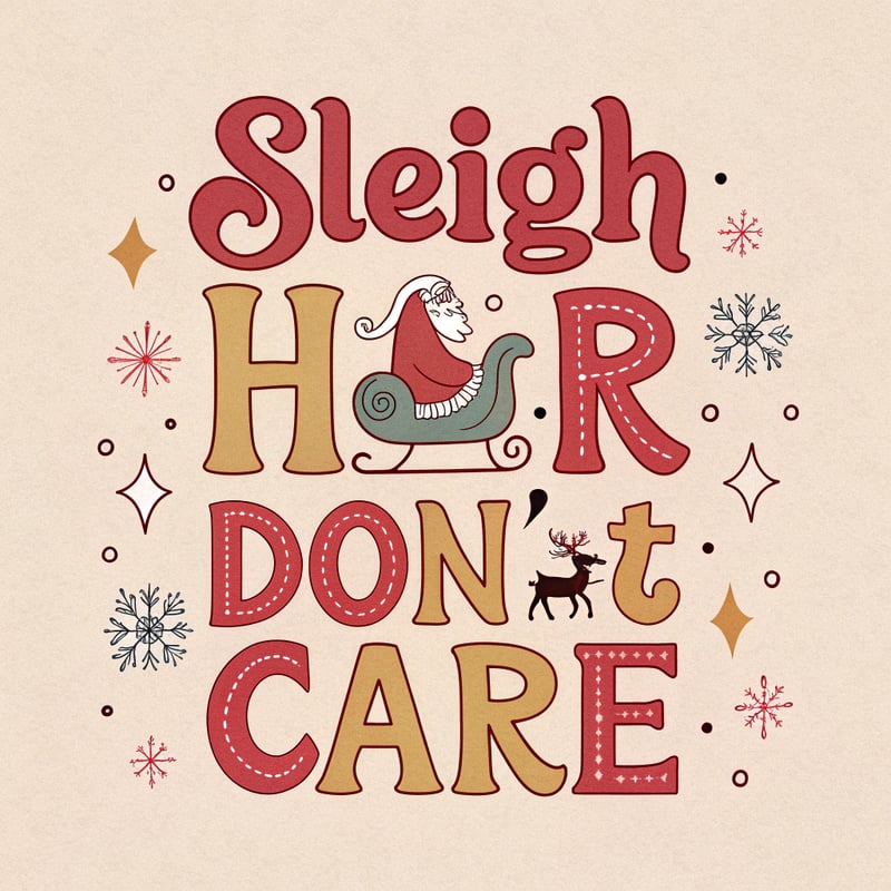 Funky Retro Holiday Block Font