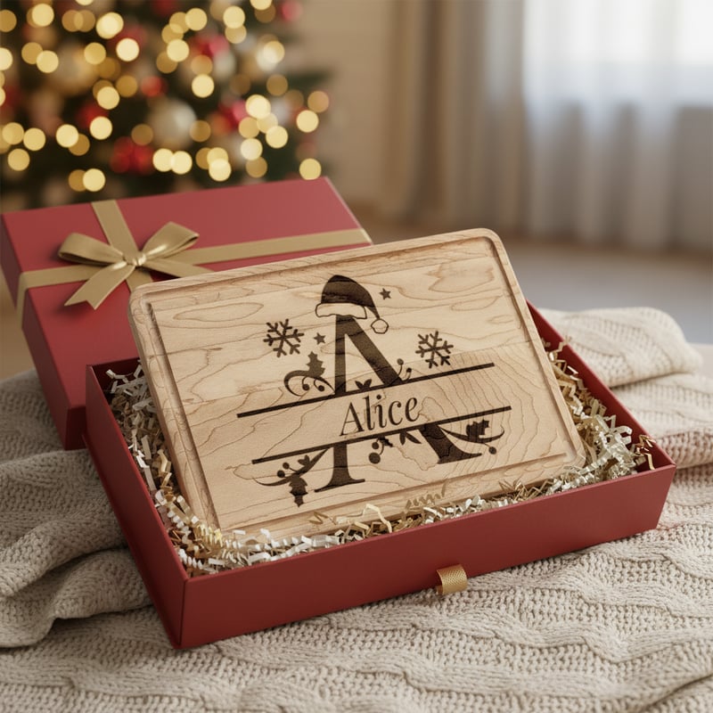 Engraved Wooden Chopping Board Gift