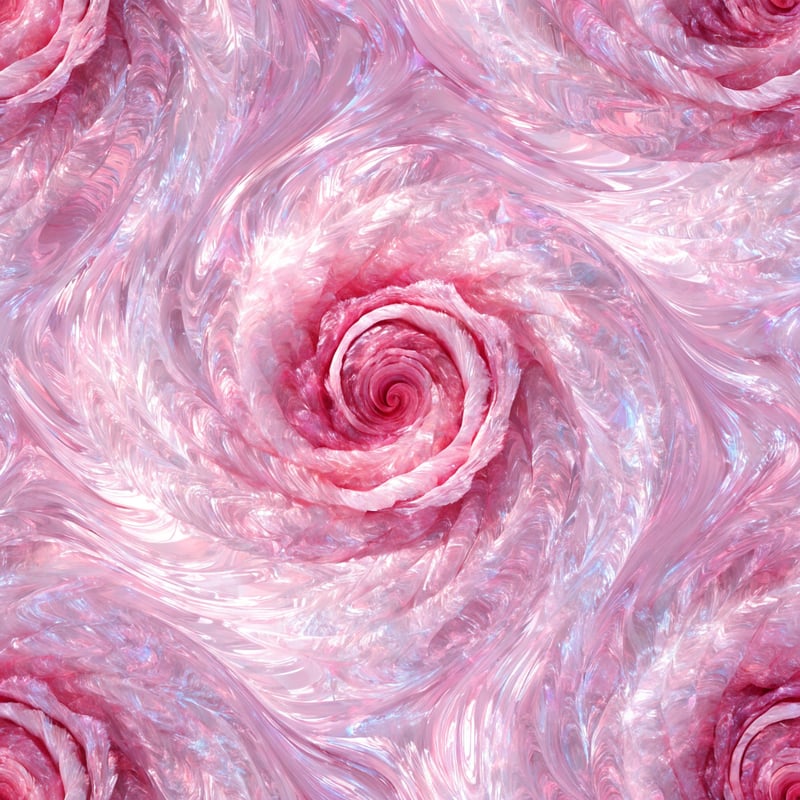 Pink and White Swirl Background