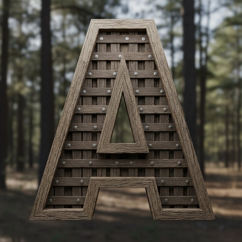 Wooden Railroad Ties Pattern