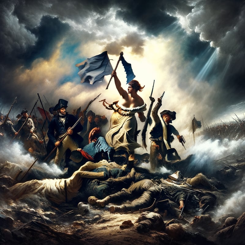 19th Century Heroic Revolutionary Painting