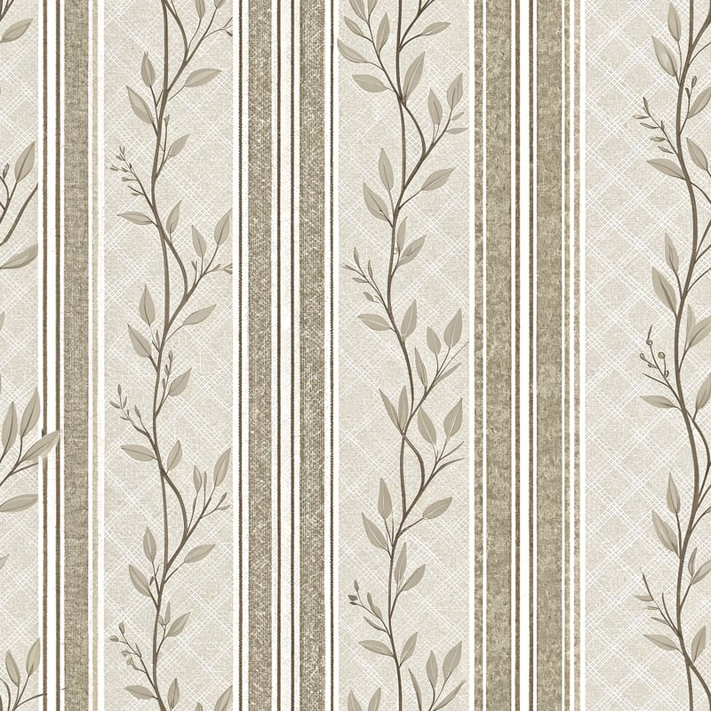 Neutral Grey-Beige Striped Pattern