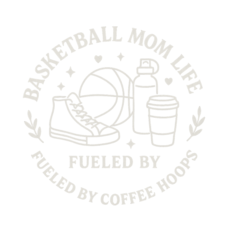 Vintage Basketball Mom T-Shirt Design