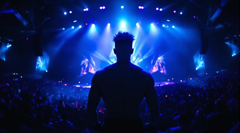 Cyber-metal Band Singer Live Performance