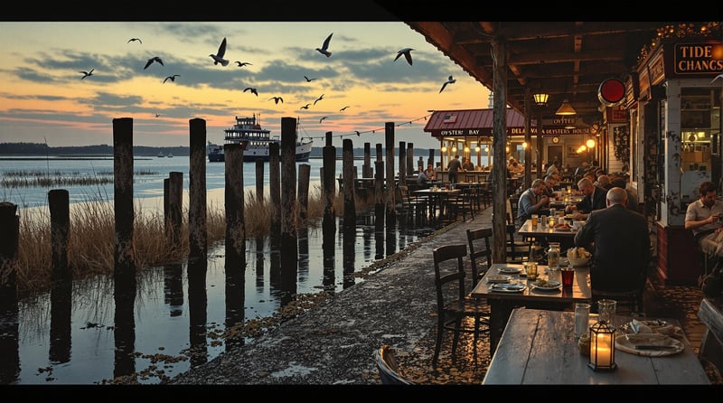 1930s American Diner at Delaware Bay