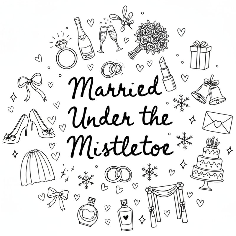 Married Under the Mistletoe Design