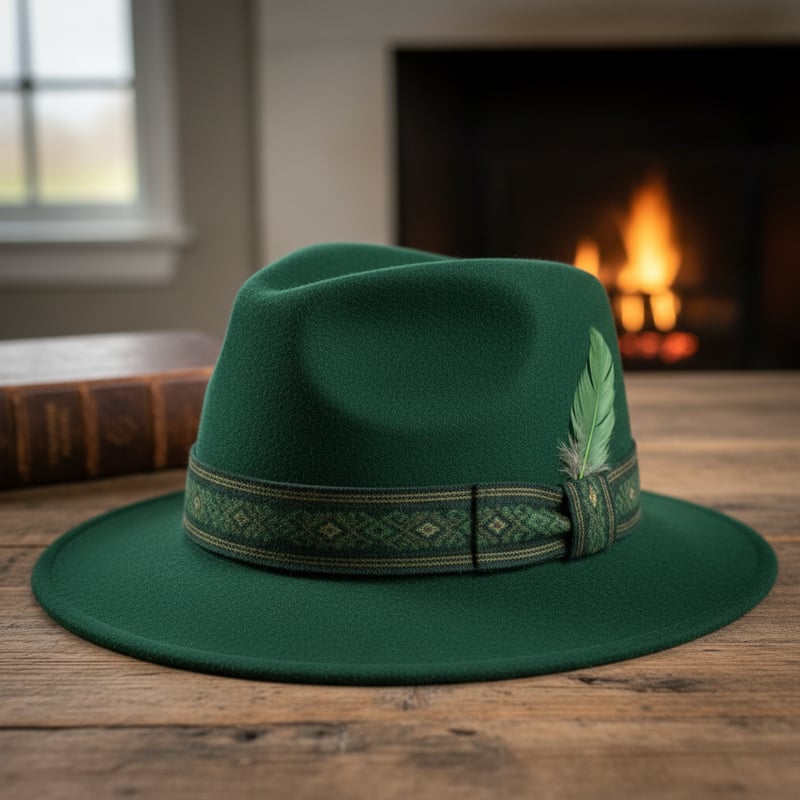 Stylish Green Hat