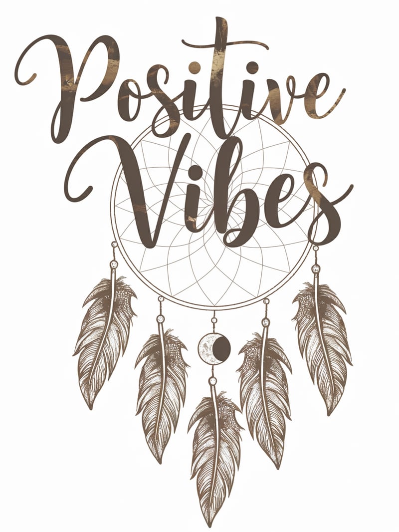 Boho Dreamcatcher Illustration