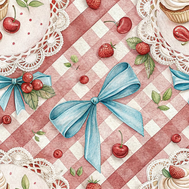 Romantic Coquette Picnic Pattern