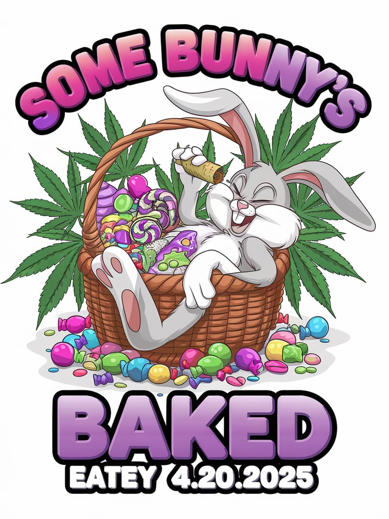 Playful Bunny Easter Design
