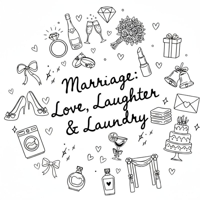 Marriage: Love, Laughter & Laundry Design