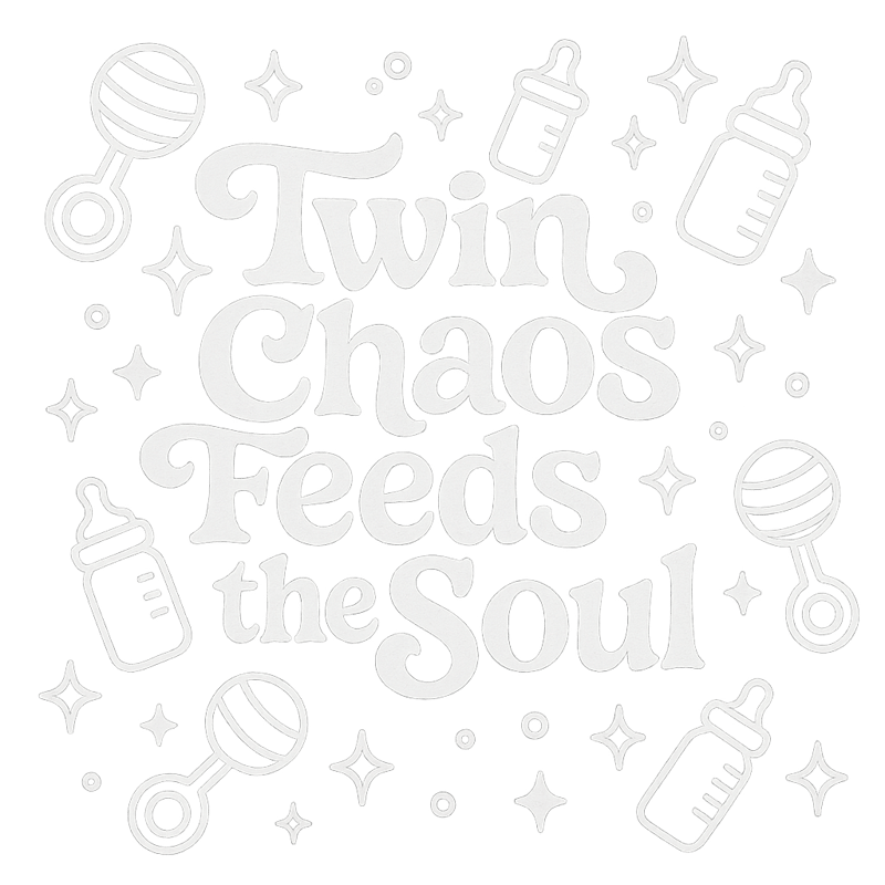 Groovy White Line-Art T-Shirt Design