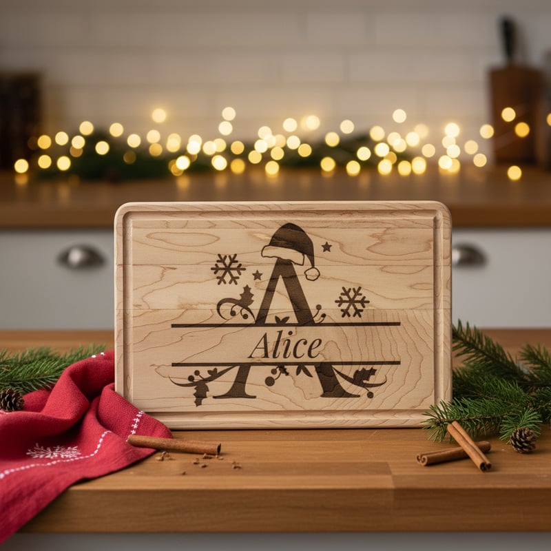 Engraved Wooden Chopping Board