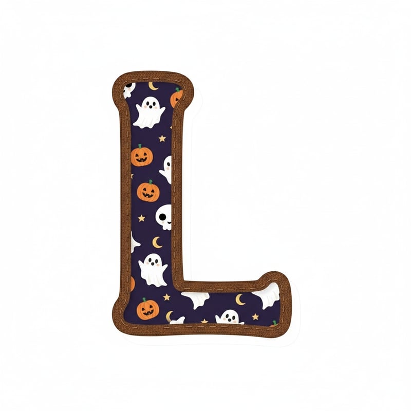 Letter L in Various Patterns