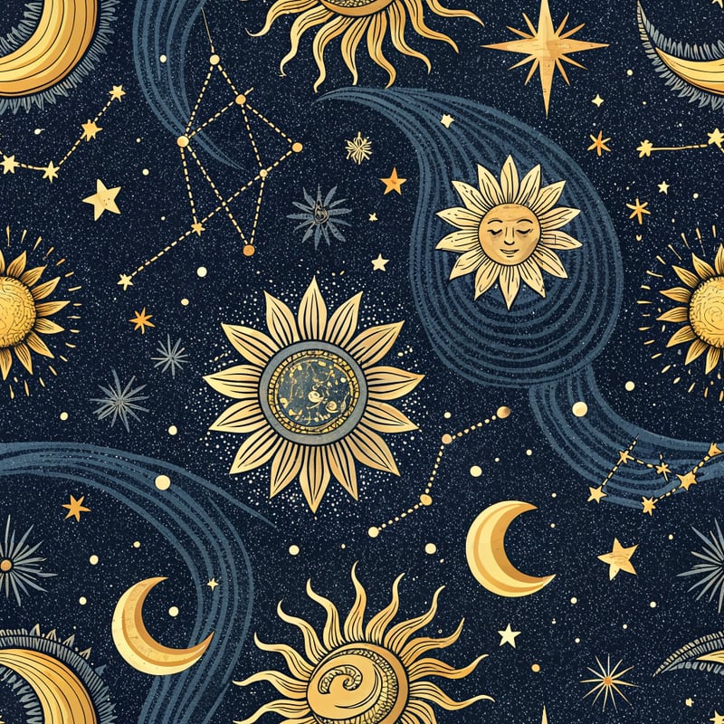 Bohemian Celestial Pattern
