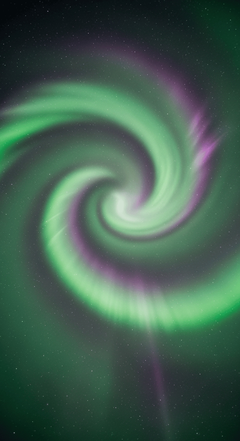 Ultra-Realistic Aurora Skyscape 8K
