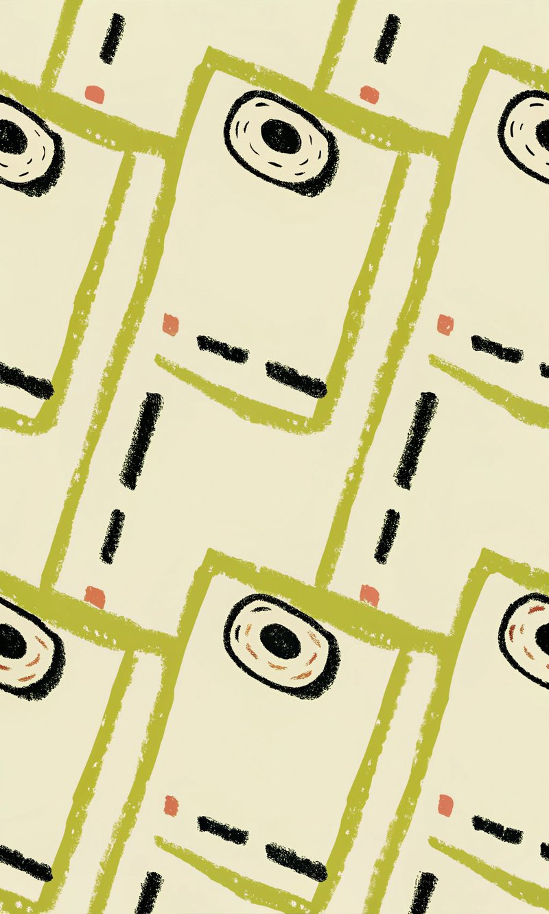 Seamless Horizontal Pattern Design