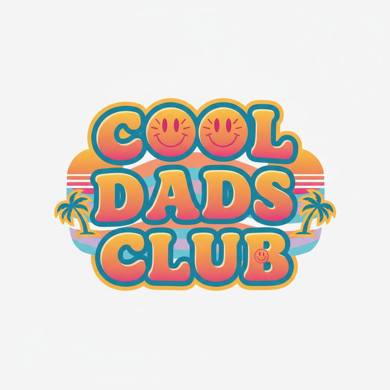 80s Retro Revival Typography Design