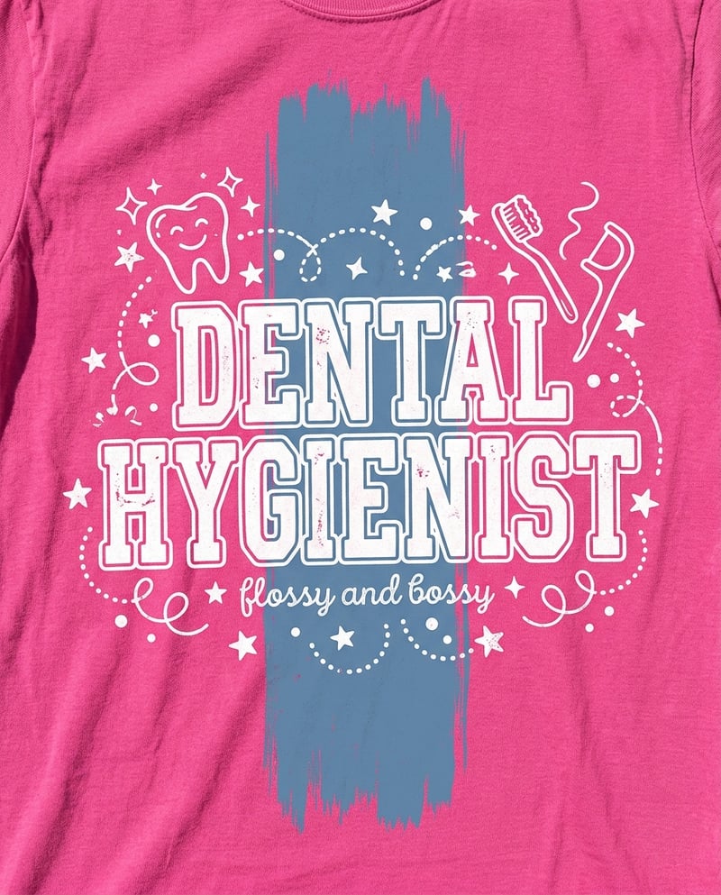 Retro Dental Hygienist Graphic Tee