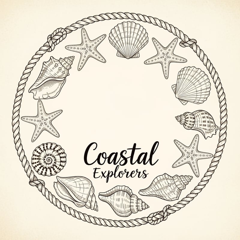 Hand-Drawn Nautical Emblem