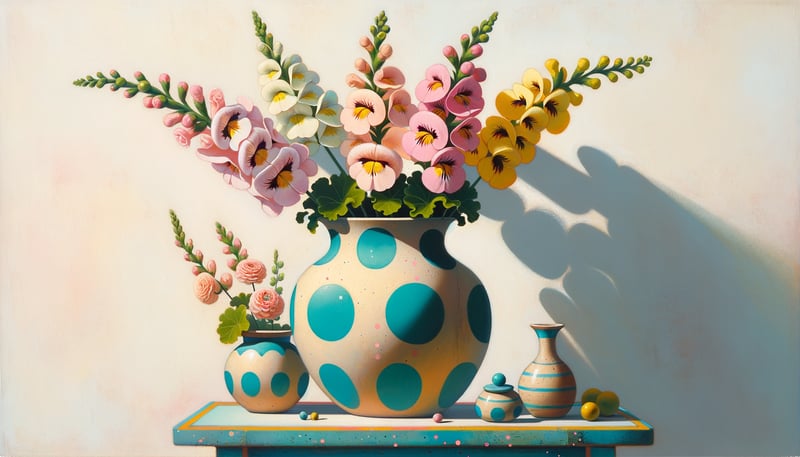 Whimsical Floral Still Life