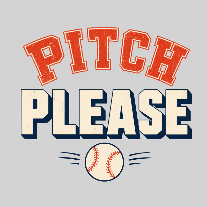 Sarcastic Baseball T-Shirt Design