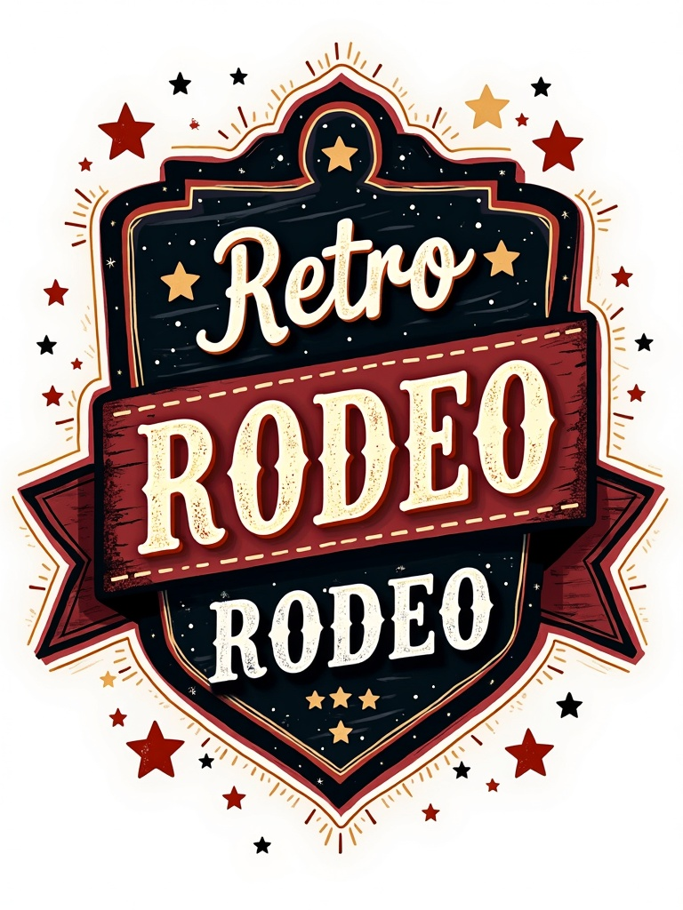 Retro Rodeo Vintage Graphic