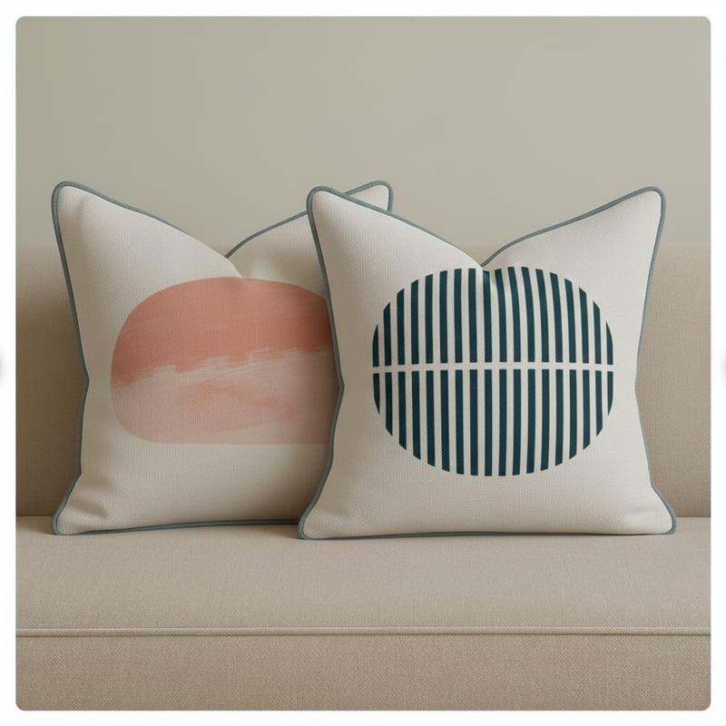 Japandi Pillow Set Replication