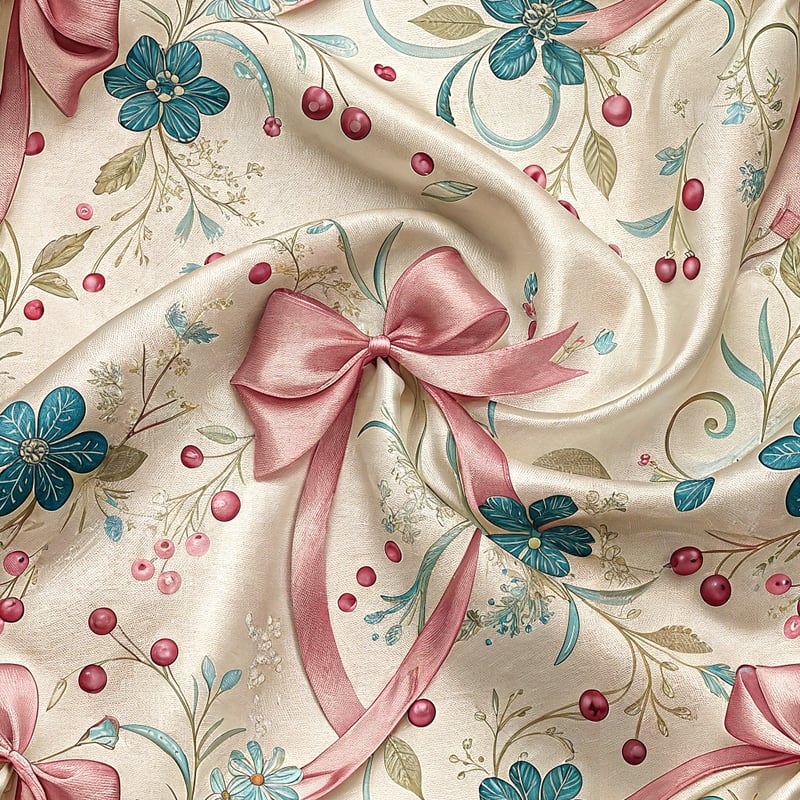 Luxurious Coquette Flat Pattern Design