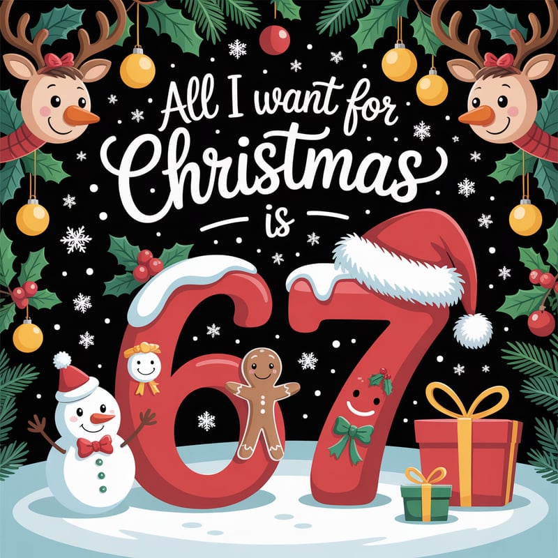 Festive Christmas Graphic Design