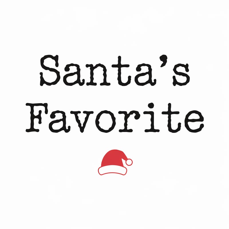 Santa’s Favorite Typewriter Style