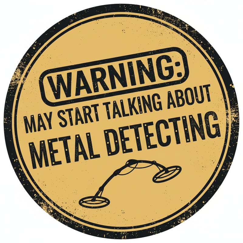 Vintage Industrial Warning Label
