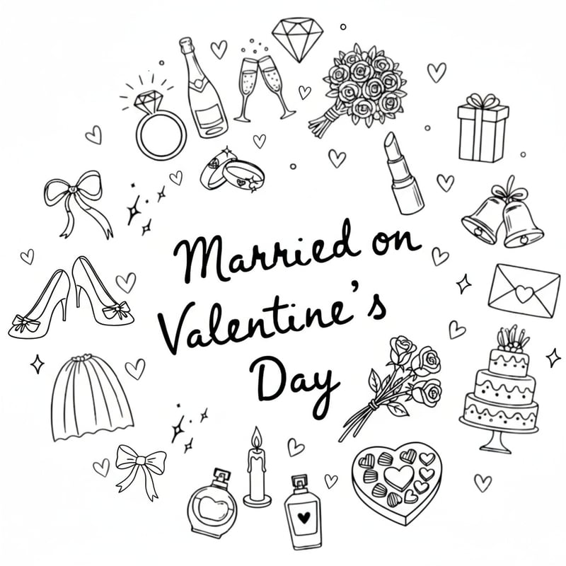 Valentine's Day Wedding Design