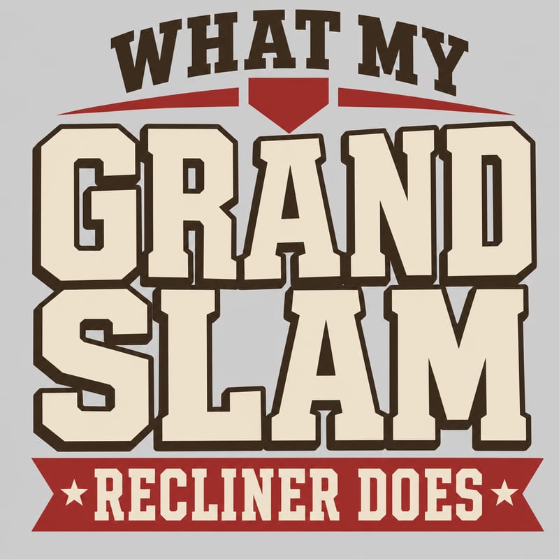 Retro Grand Slam Baseball T-shirt Design
