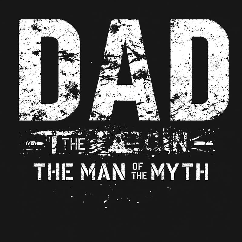Father's Day Military Style T-Shirt