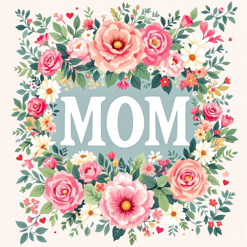 Vibrant Floral Arrangement for Mom
